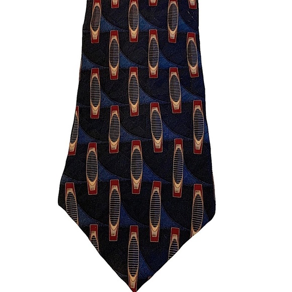 BILL Blass Black Label Silk Tie - Picture 3 of 5